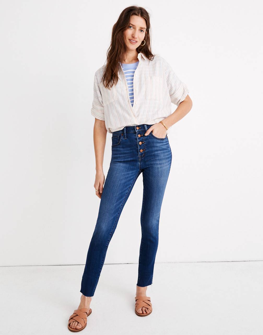 10 high rise jeans
