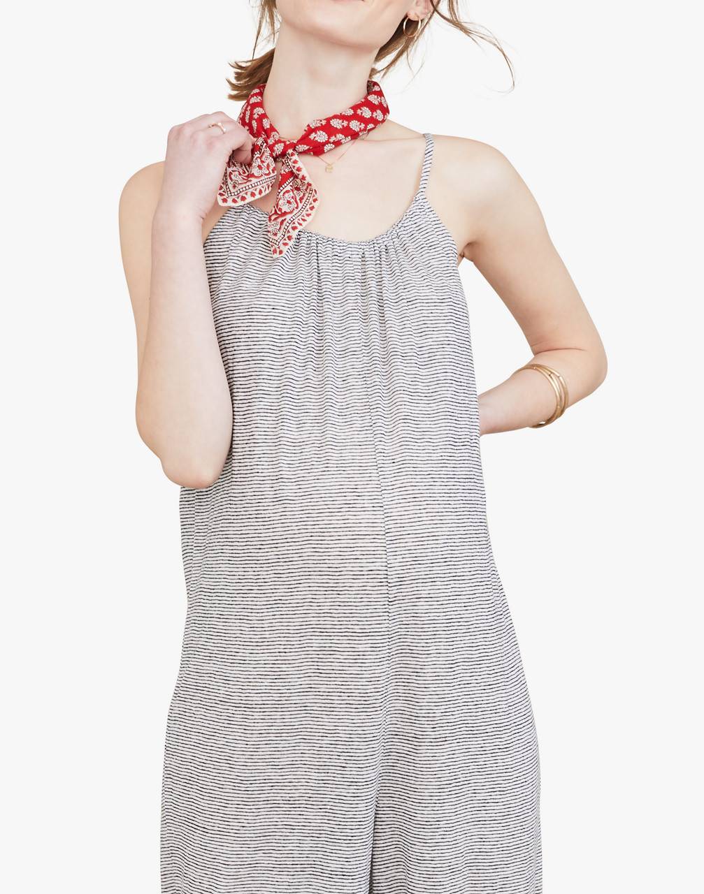 maternity linen jumpsuit