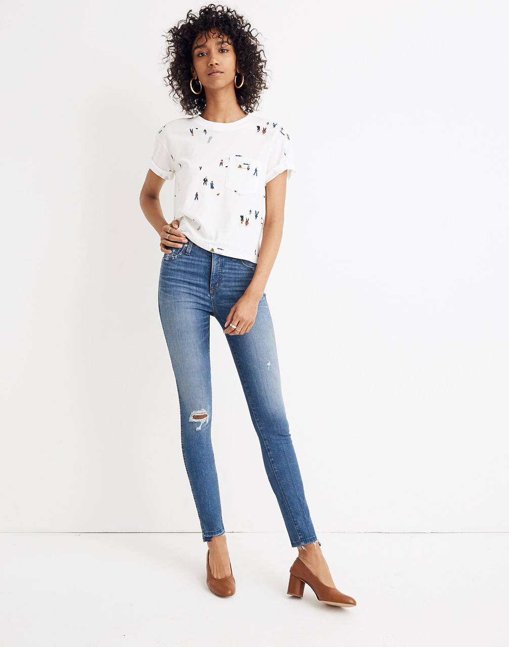 10 high rise jeans