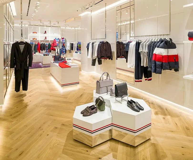 Inside Tommy Hilfiger's Amsterdam store