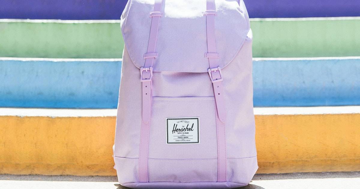 herschel lilac backpack