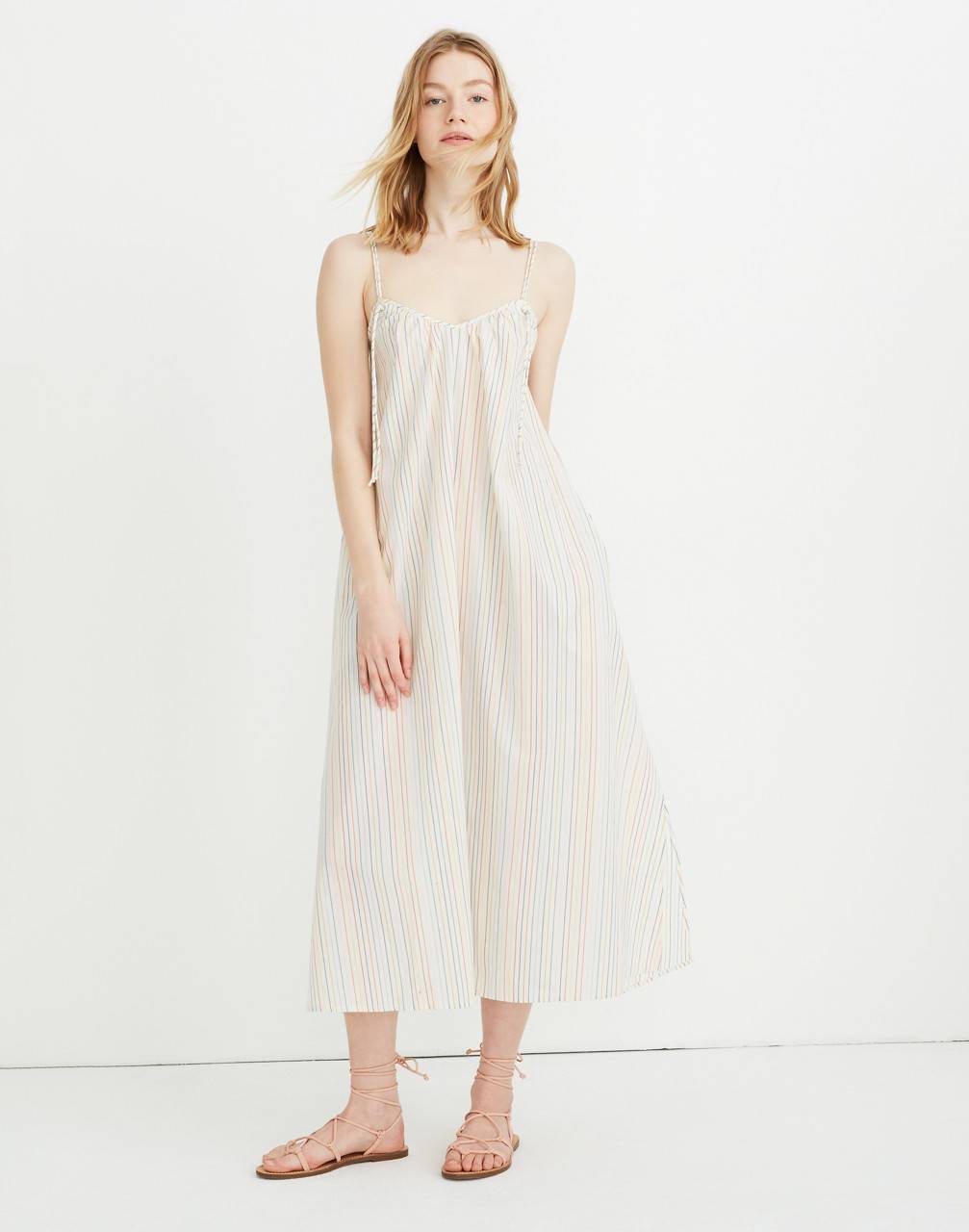 rainbow cover up dress