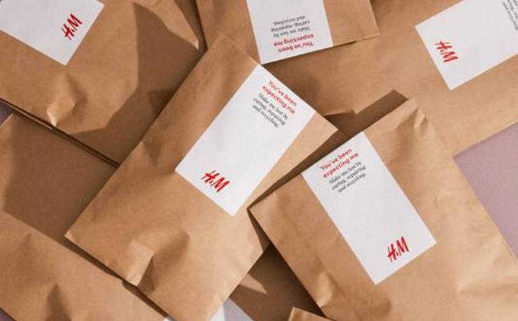 H M Begin Using Paper Packaging For Online Orders