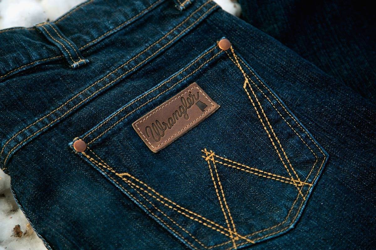 wrangler jeans 100 cotton