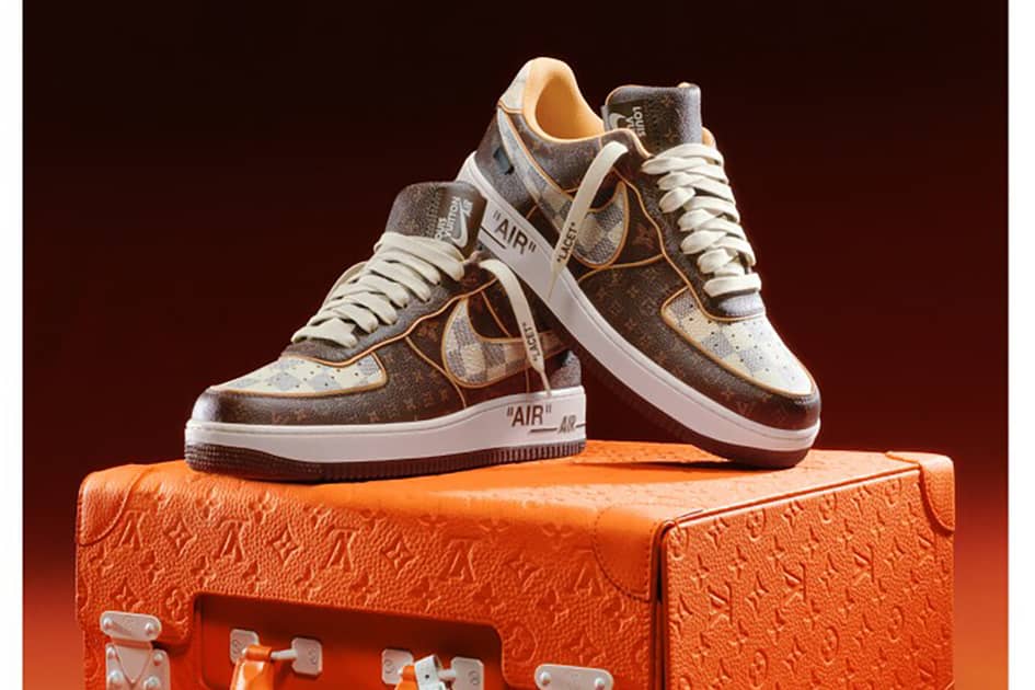 Louis Vuitton’s Nike ‘Air Force 1’ collaboration on display in New York ...
