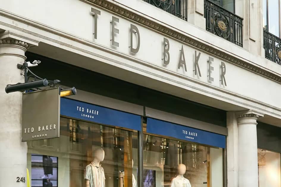 Ted Baker continues online, exclusively in the UK and Europe