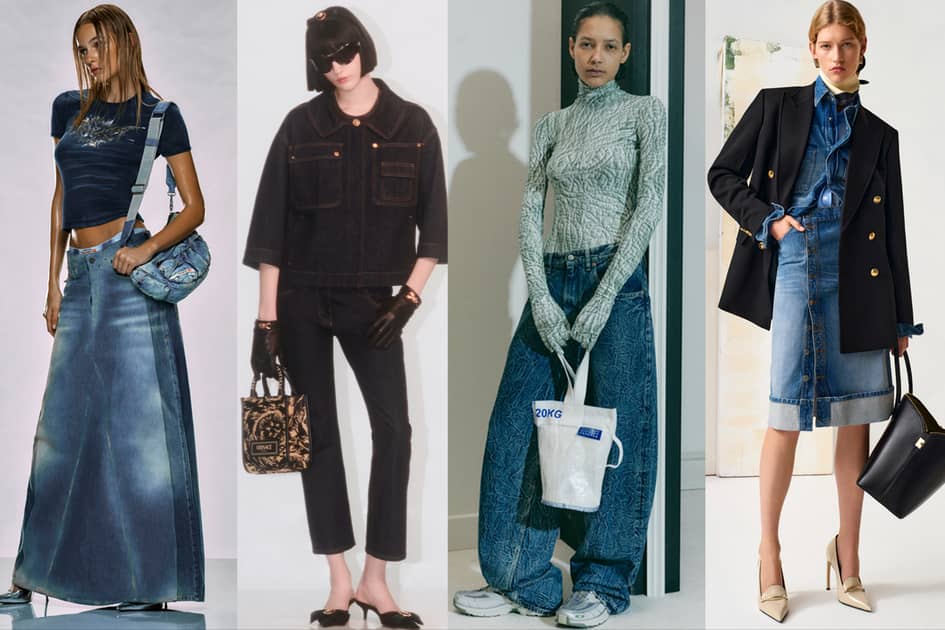 PreFall 2024 denim report Surface interest and key silhouettes