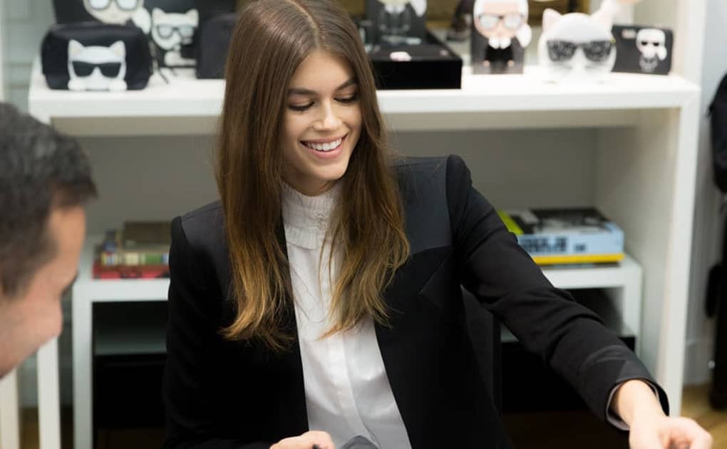 Karl Lagerfeld to collaborate with model Kaia Gerber