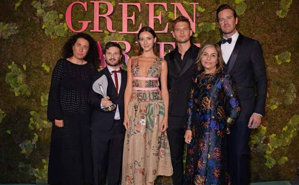 Gilberto Calzolari wins best emerging designer at The Green Carpet ...