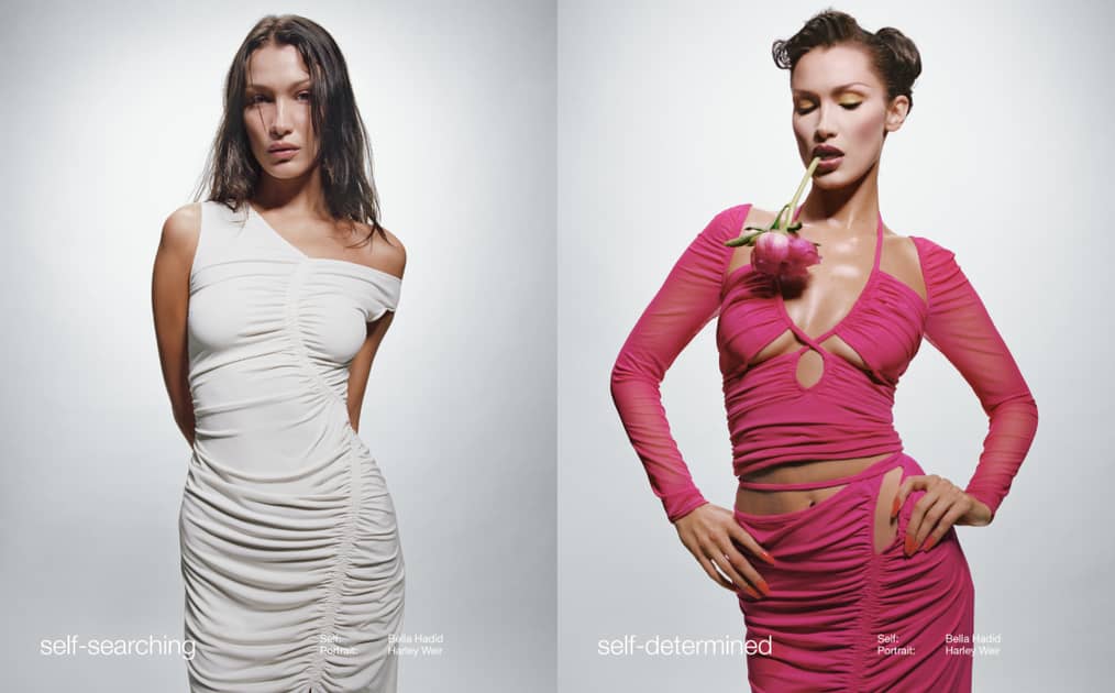 Self-Portrait launches SS22 campaign starring Bella Hadid
