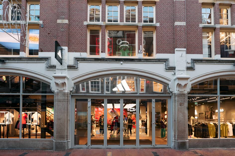 Adidas opent Nederlandse flagship