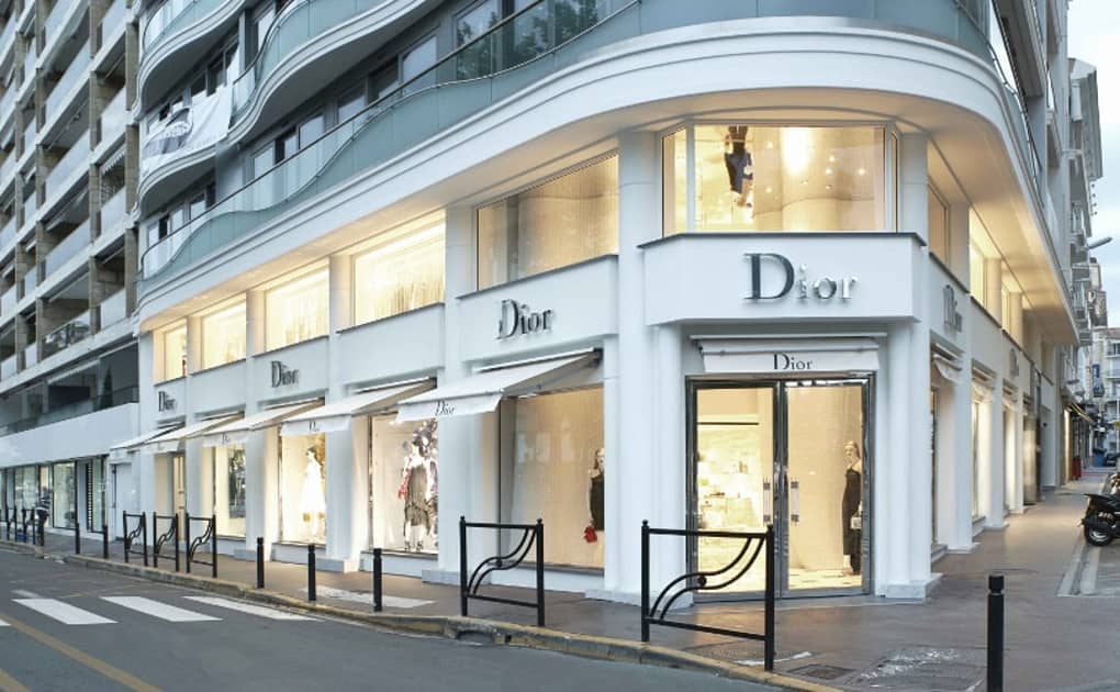 Dior Homme store in Miami, Florida