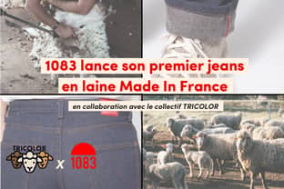 1083 lance son premier jeans en laine française