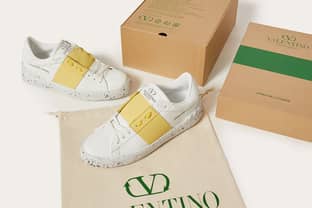Valentino lanza una colección de zapatillas “bio” hechas de derivados del maíz