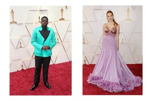 Las estrellas de Hollywood resplandecen en la alfombra roja de los Oscar