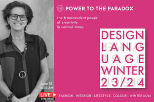 Live Online Premiere: Design Language Winter 23-24