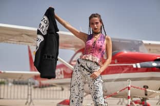 ESDi students present fashion show at Sabadell airport in Spain