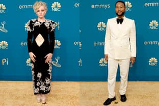 Rosas, metálicos y el clásico negro: estrellas de la televisión desfilan hacia los Emmy