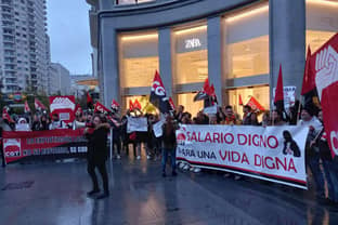 Las protestas contra Inditex llegan a Madrid