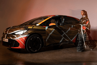 Cupra partners with sustainable fashion studio Raeburn to mark its first electric vehicle