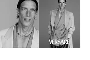 Casi 30 años después, el argentino Iván de Pineda vuelve a hacer una campaña para Versace