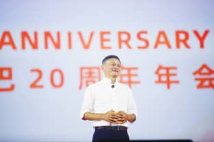 Rare apparition publique de Jack Ma