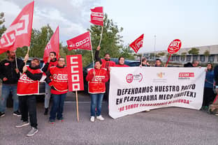 Anuncio de nuevas movilizaciones tras el “rotundo éxito” de las primeras protestas en la plataforma logística de Inditex en Madrid