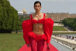 Jacquemus turns Versailles lake into fashion front row