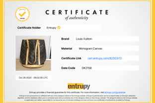 Entrupy AI Authentication Selected for LVMH Accelerator - Coffee