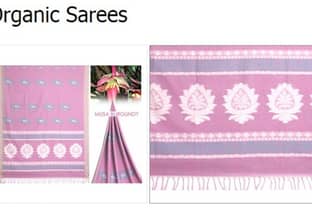 Co-optex bietet Saris aus Bio-Baumwolle an