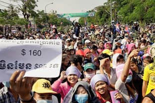 Cambodia: minimum wage for garment workers reaches 140 US dollars