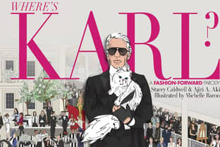 Fashion's twist on 'Where's Wally?': 'Where's Karl?'