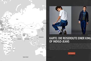 Interaktive Karte: Die Reiseroute Einer Kings Of Indigo-Jeans