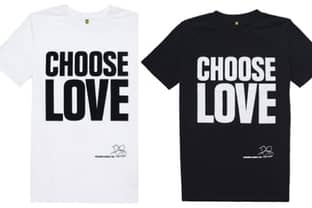 Asos uses fashion as a force for good with ‘Choose Love’ t-shirts