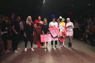 Danial Aitouganov wint Lichting 2016 tijdens Amsterdam Fashion Week