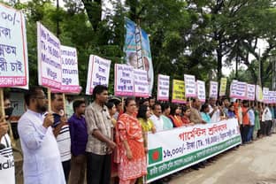 Bangladesch: Mindestlohn für Bekleidungsarbeiter wird auf 95 US-Dollar erhöht