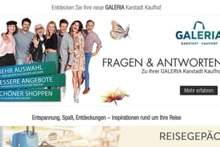 Kaufhof und Karstadt werden Galeria Karstadt Kaufhof
