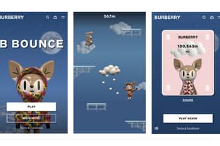 バーバリーが初のオンラインゲーム「B Bounce」を公開