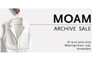 Creatief platform MOAM organiseert Archive Sale om collectiestukken nieuw leven in te blazen