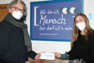 SABU spendet Atemschutzmasken für sozial benachteiligte Menschen