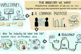 Het "The Industry We Want"-panel brengt belanghebbenden uit de toeleveringsketen samen