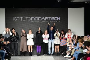 Istituto Modartech students show diverse collections during Fashion Graduate Italia