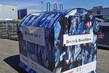 Blue Loop Originals en textielinzamelaar Sympany maken Amsterdam bewust van textielrecycling