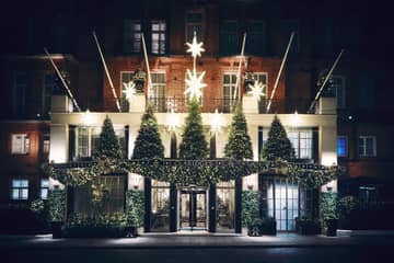 Dior and Kim Jones design Claridge's annual Christmas tree