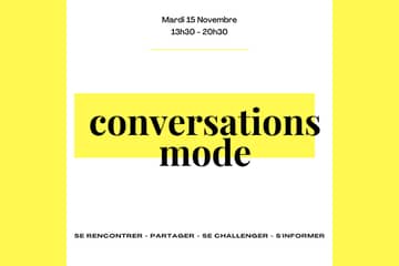 Conversations Mode, un nouvel événement dédié aux professionnels 