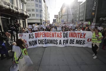 Seguimiento “masivo” de la huelga en Inditex