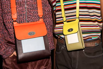 Paul Smith debuts Mulberry collaboration at PFW