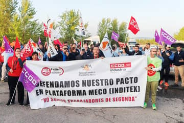Amenaza de huelga en la plataforma logística de Inditex en Madrid