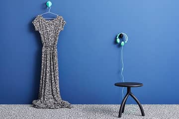 Antoine Peters ontwerpt vloer en bijpassende jurk voor vloerfabrikant