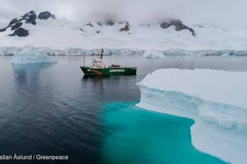 Greenpeace expedition finds microplastics in remote Antarctic waters